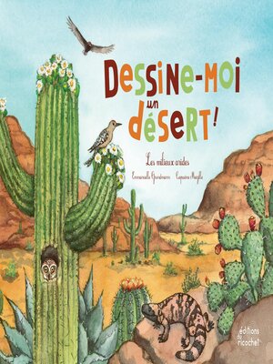 cover image of Dessine-moi un désert !